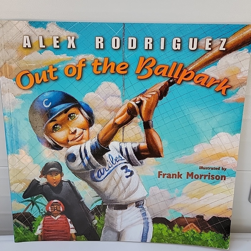 Alex Rodriguez out of the ballparks illustrated by Frank Morris